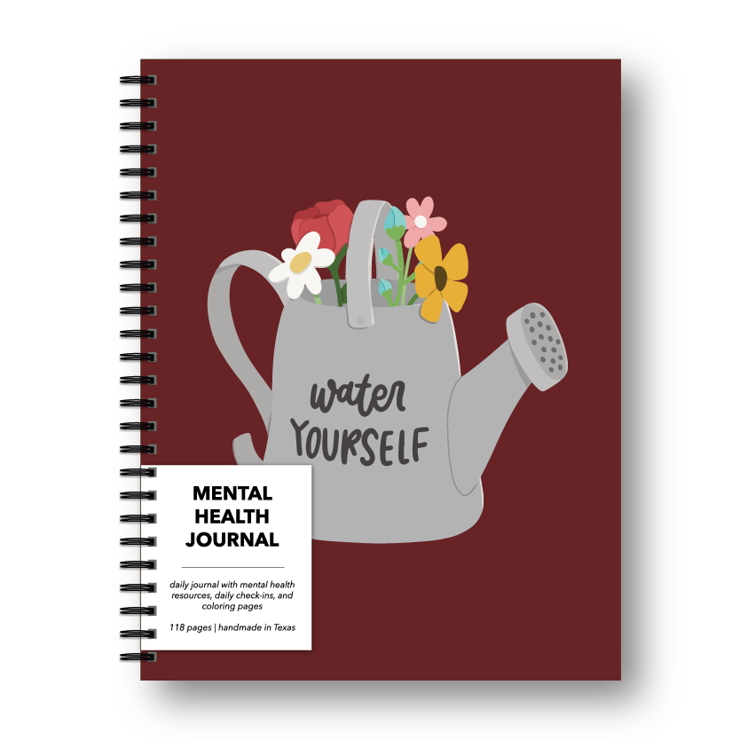 Water Yourself Mental Health Journal