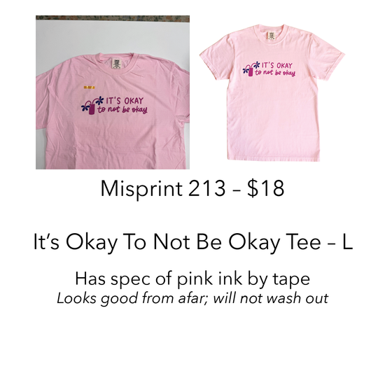 Imperfect / Misprint Apparel - L