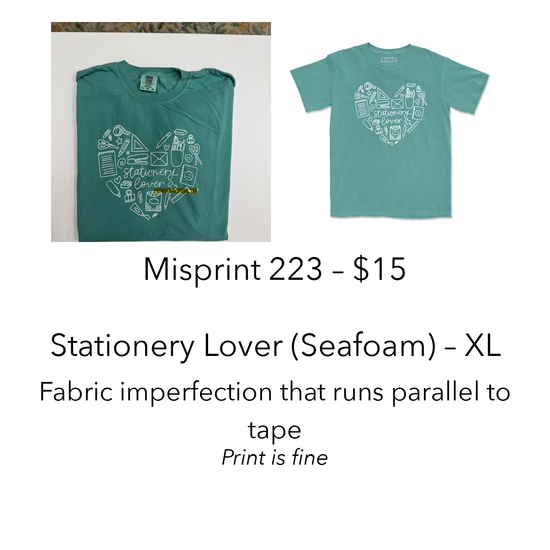 Imperfect / Misprint Apparel - XL