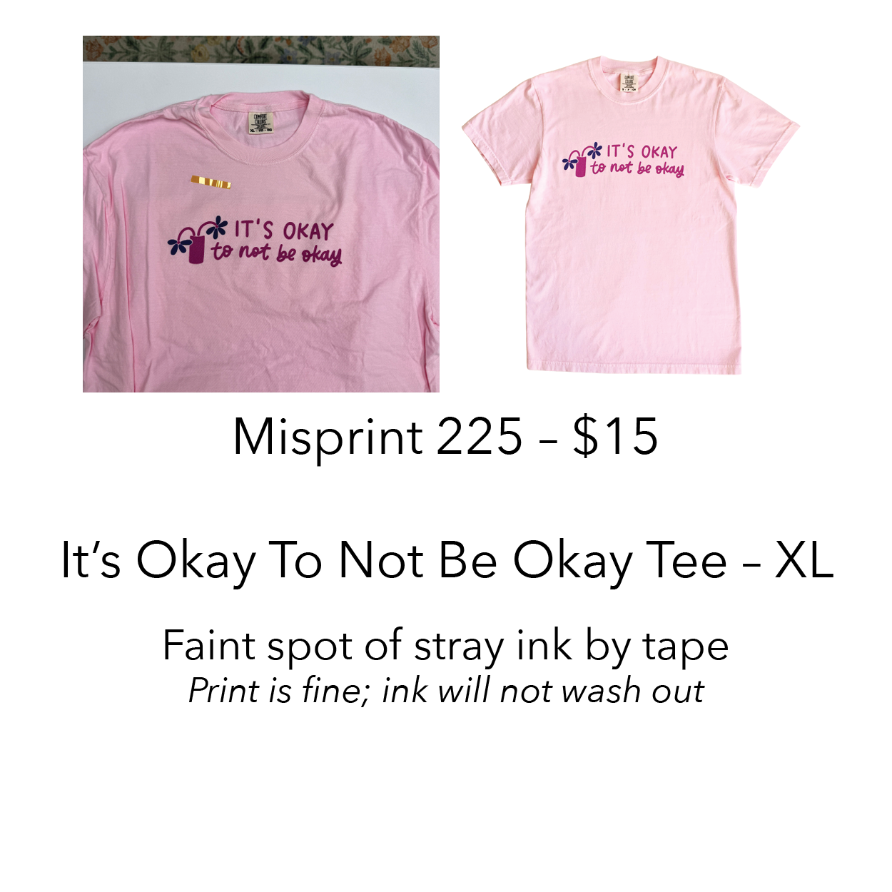 Imperfect / Misprint Apparel - XL