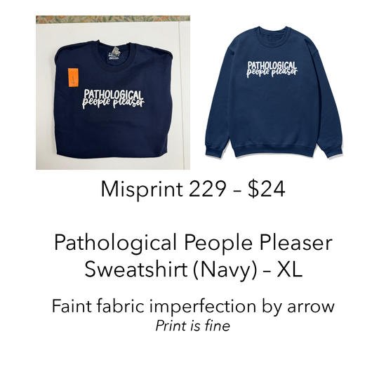 Imperfect / Misprint Apparel - XL