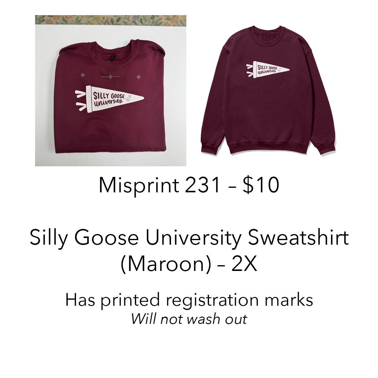 Imperfect / Misprint Apparel - 2X