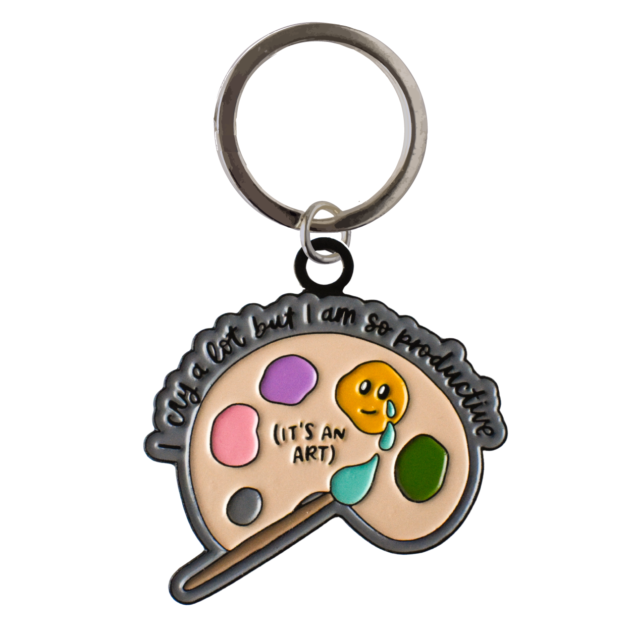 Cry A Lot / Productive Keychain