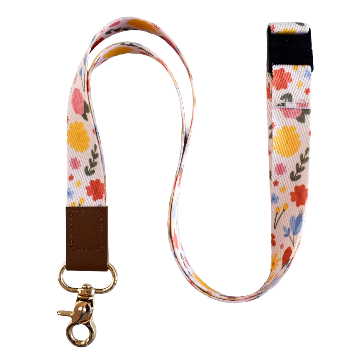Whimsy Floral Lanyard