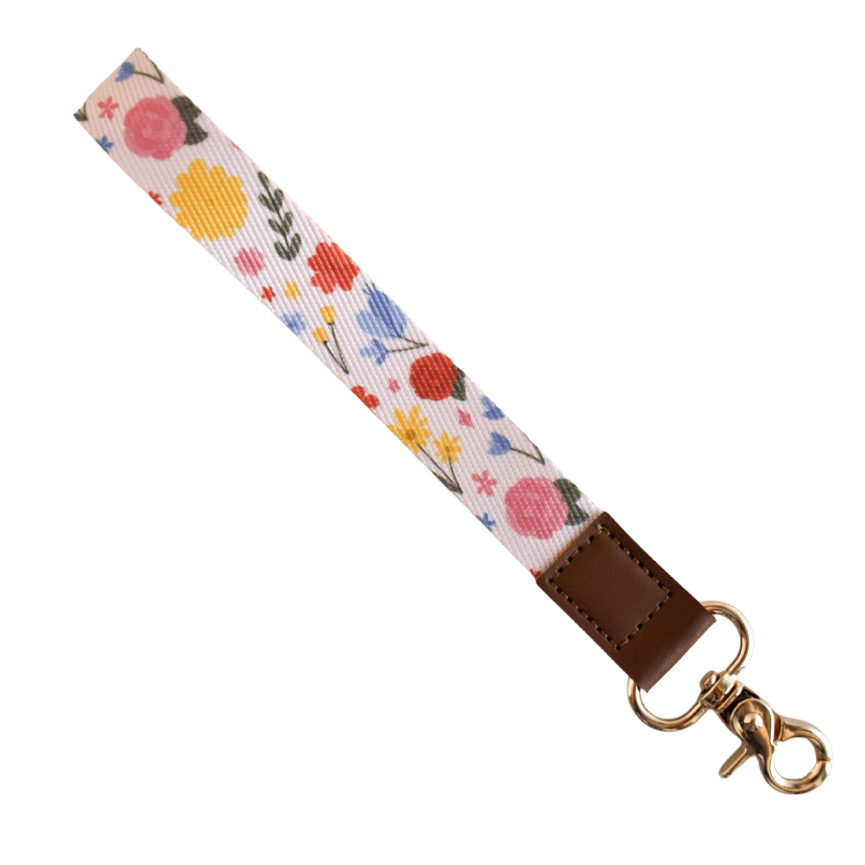 Whimsy Floral Wristlet