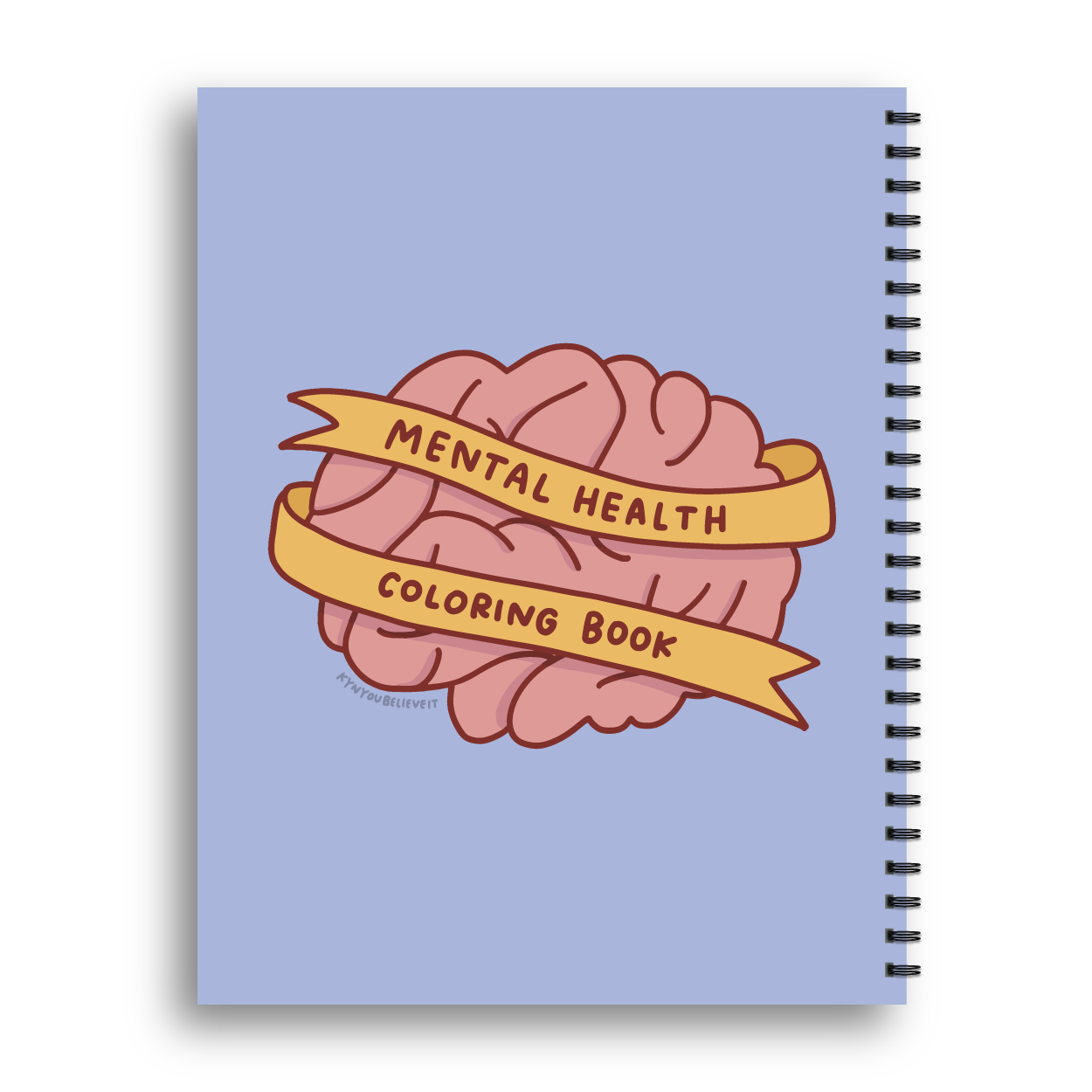 Mental Health Coloring Book (Spiral Bound)