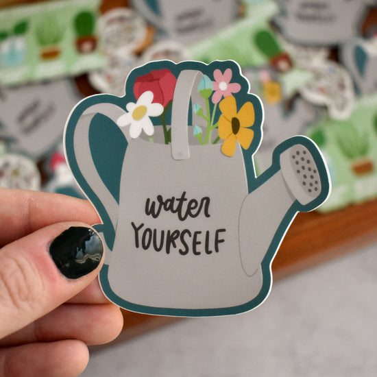 Water Yourself Sticker
