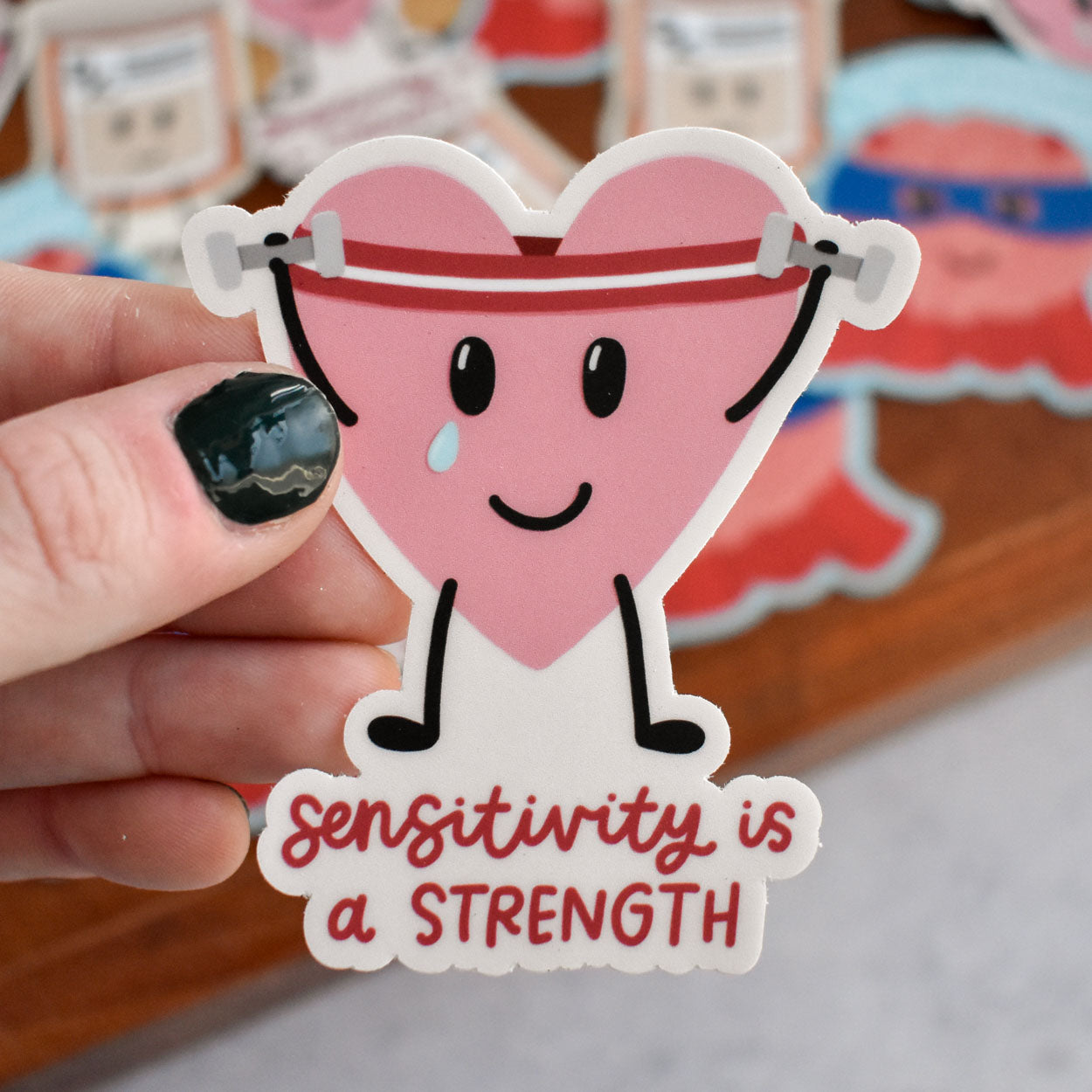 Sensitivity is a Strength Sticker