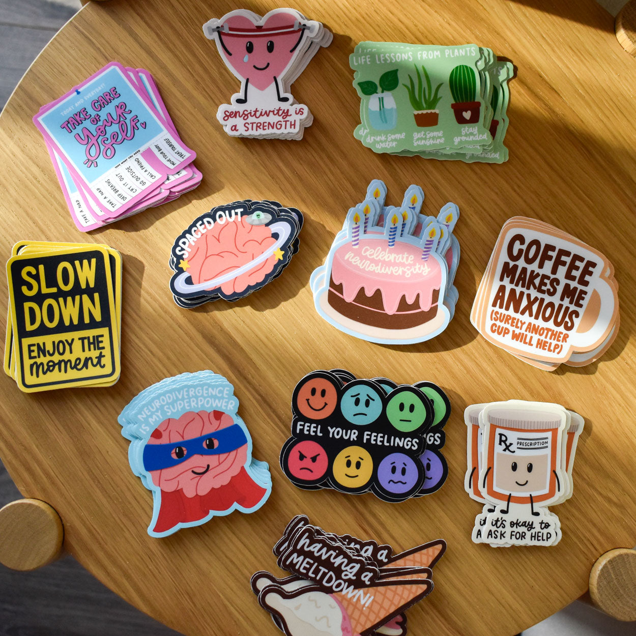 Feel Your Feelings Sticker