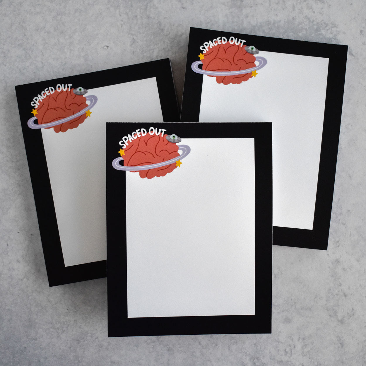 Spaced Out Notepad