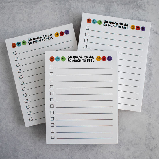 So Much To Do / Feel Notepad