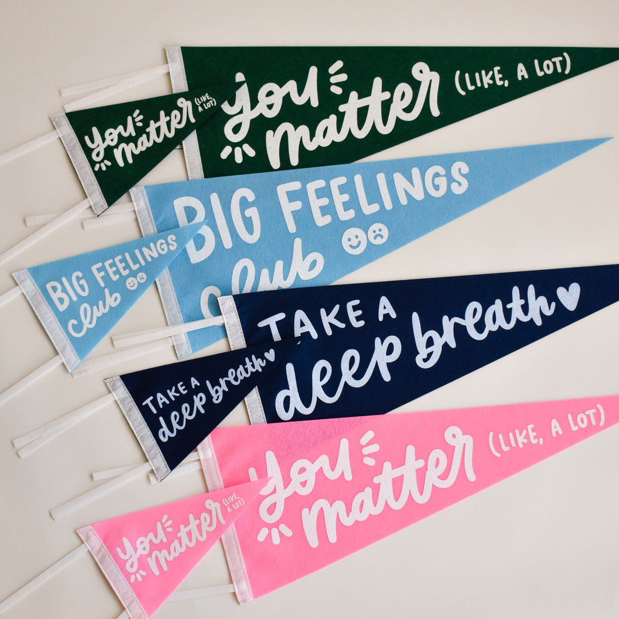 Be Kind To Your Mind Classroom Decor Banner | Canvas Pennant Flag, Teacher Gift, Wall Sign