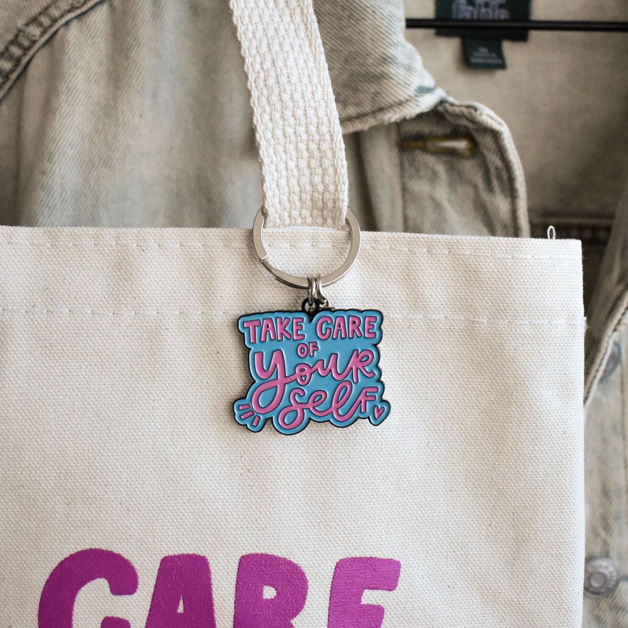 Take Care of Yourself Keychain
