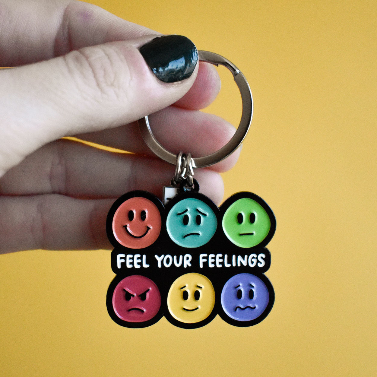 Feel Your Feelings Keychain