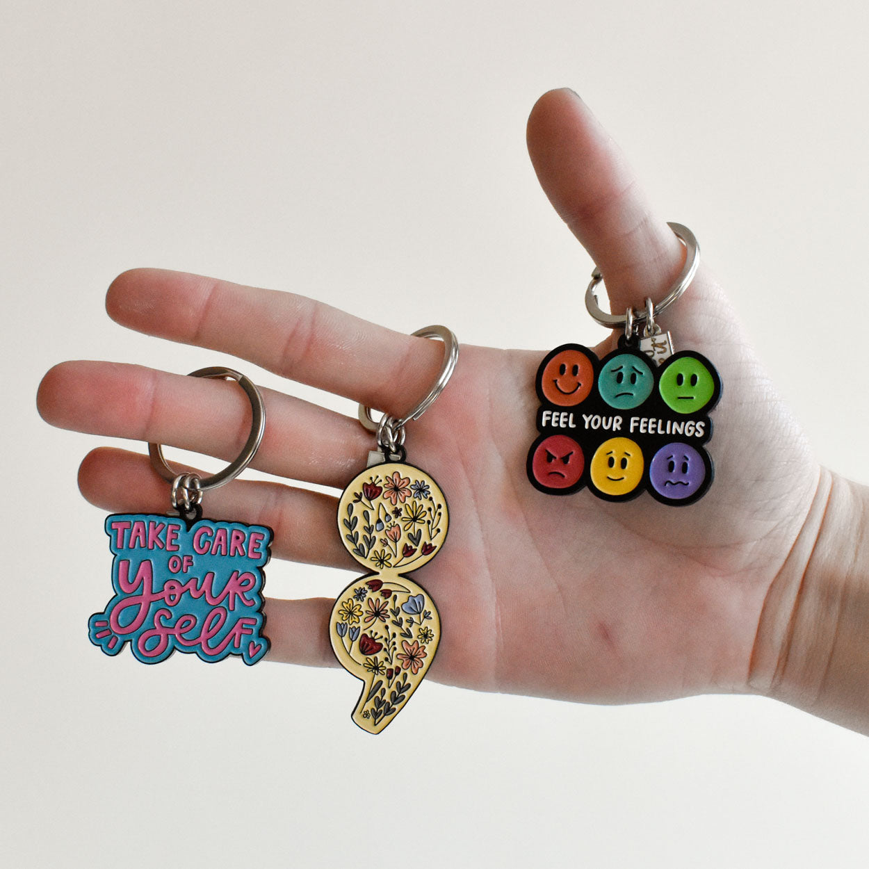 Take Care of Yourself Keychain