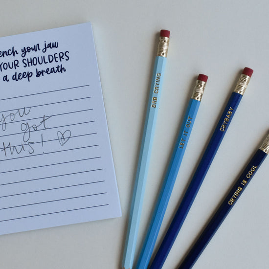 Crying Is Cool Pencil Pack