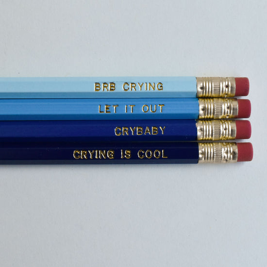 Crying Is Cool Pencil Pack
