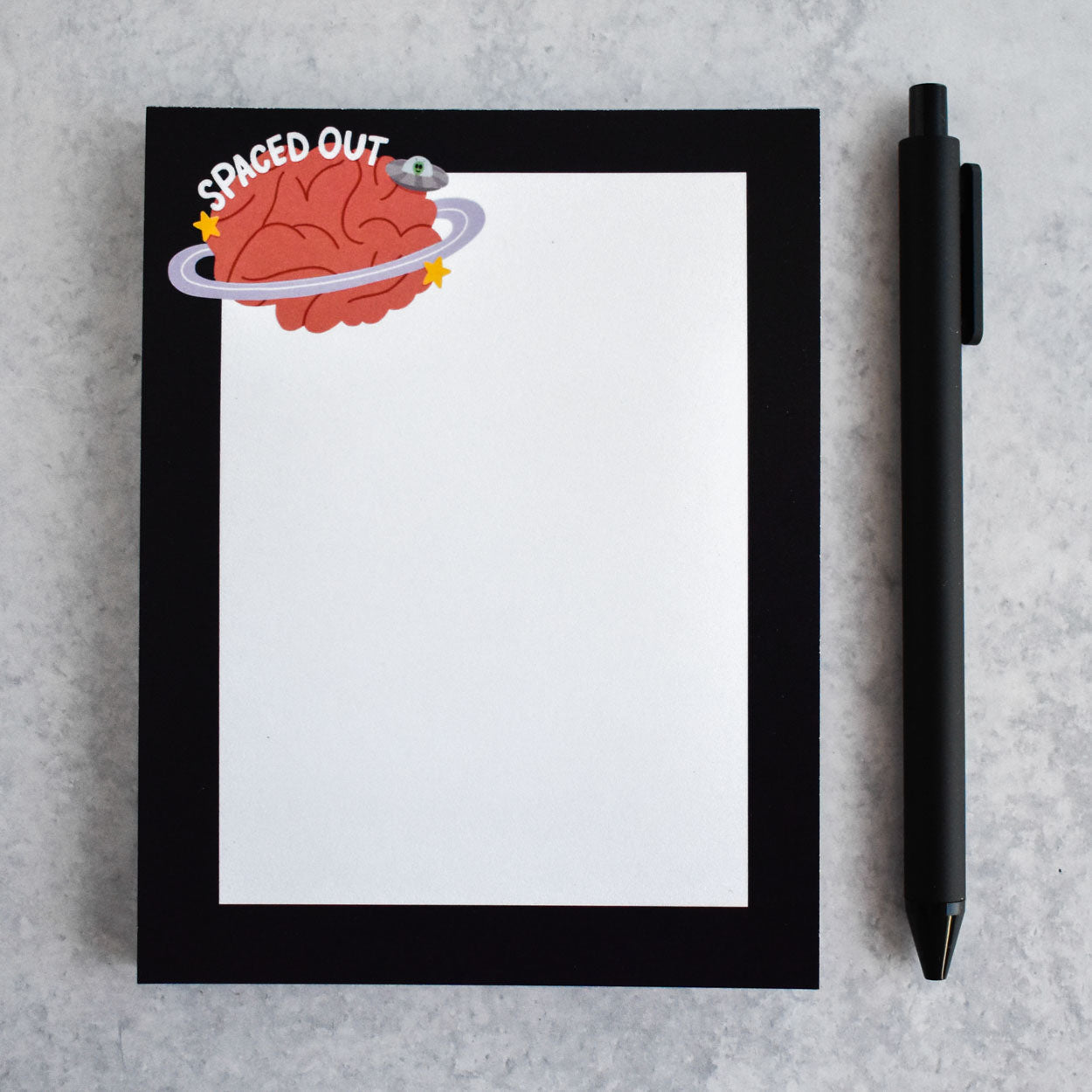 Spaced Out Notepad