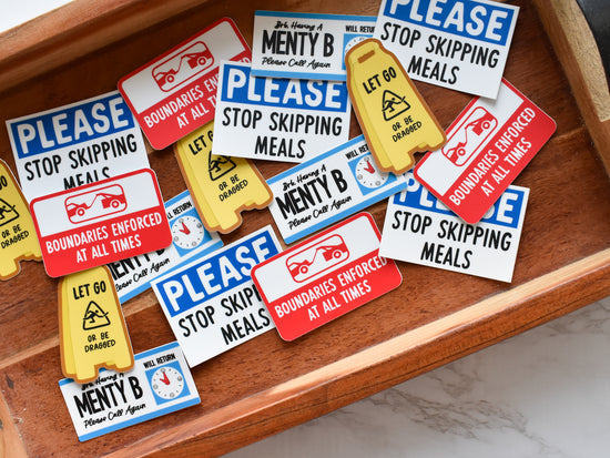 Stop Skipping Meals Sticker