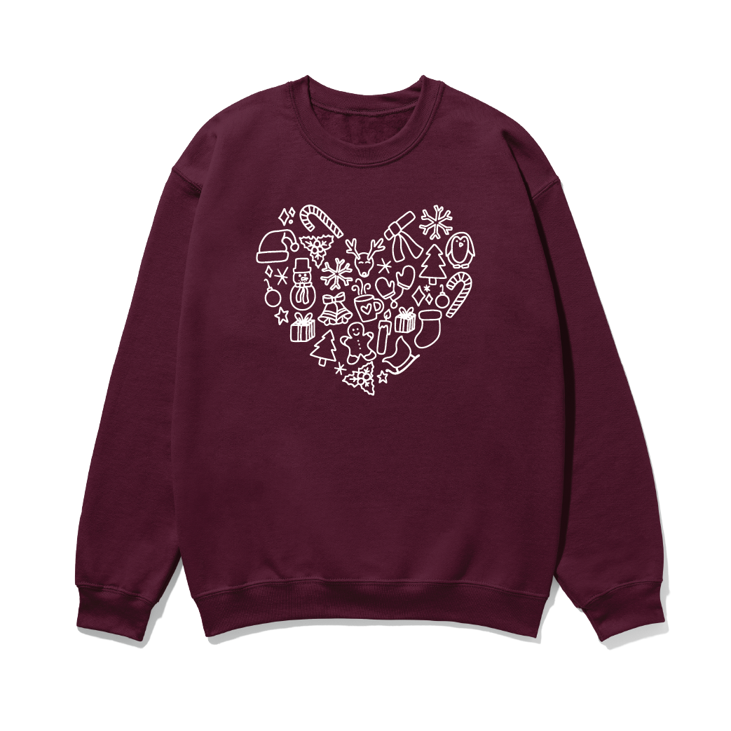 Christmas Heart Mix-And-Match Apparel