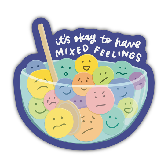 Mixed Feelings Sticker