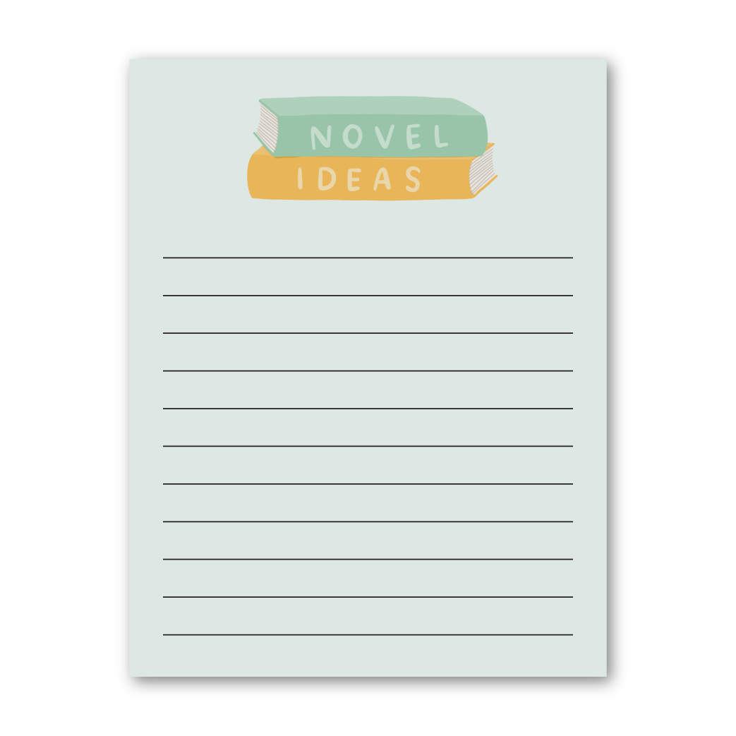 Novel Ideas Notepad