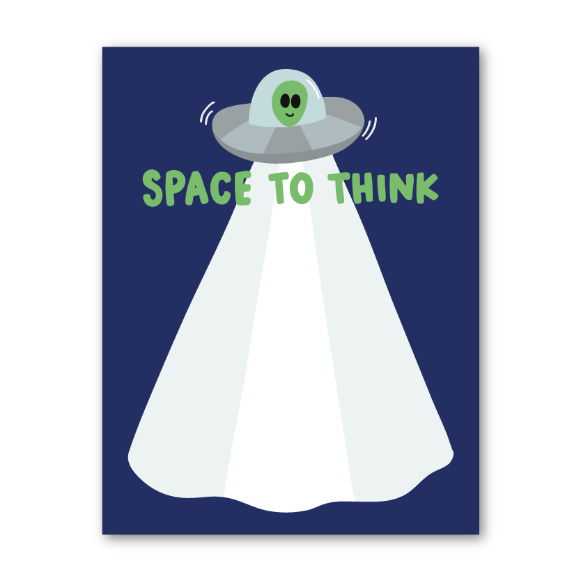 Space To Think Notepad