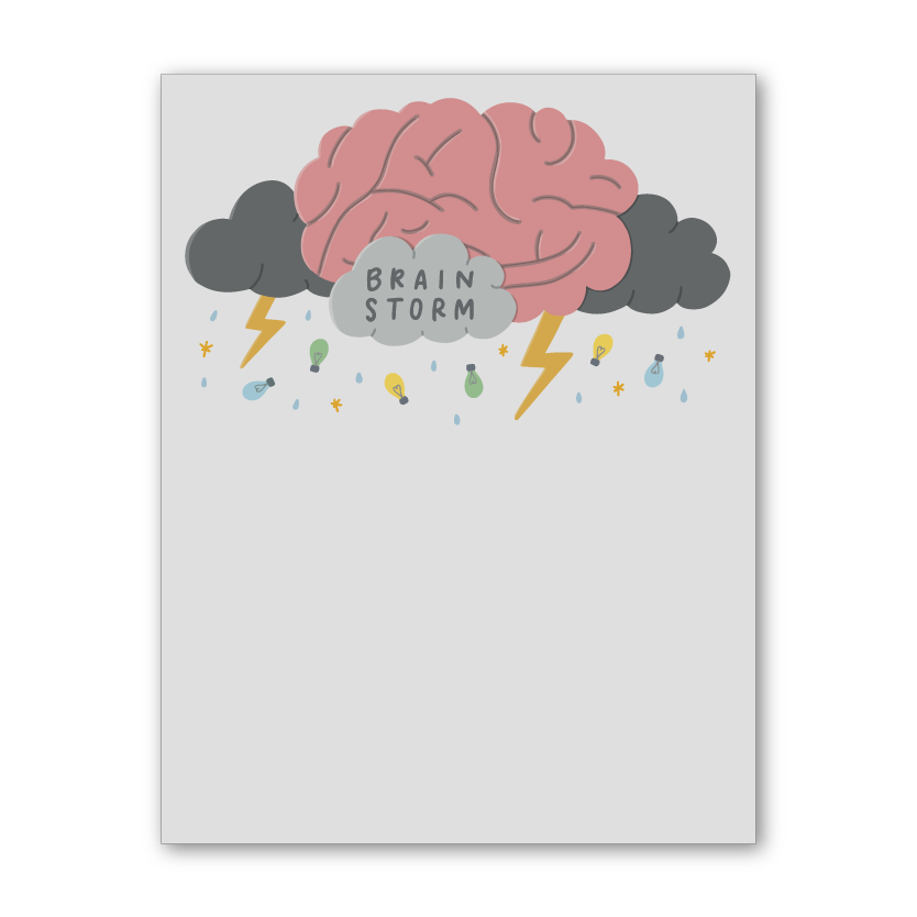 Brain Storm Notepad