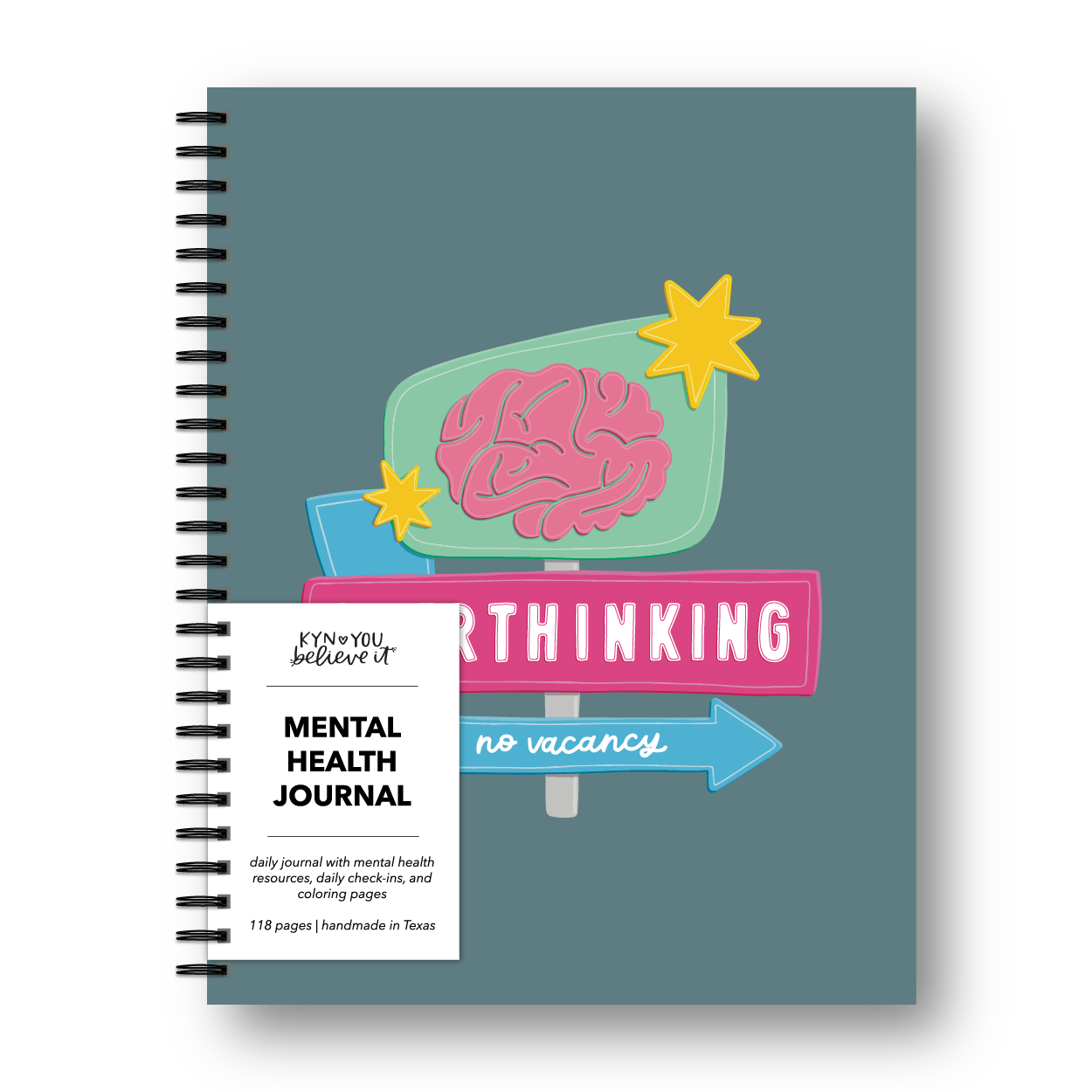 Overthinking Mental Health Journal