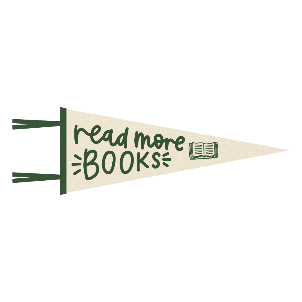 Read More Books Pennant Flag
