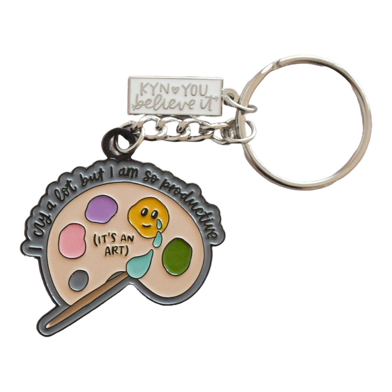 Cry A Lot / Productive Keychain