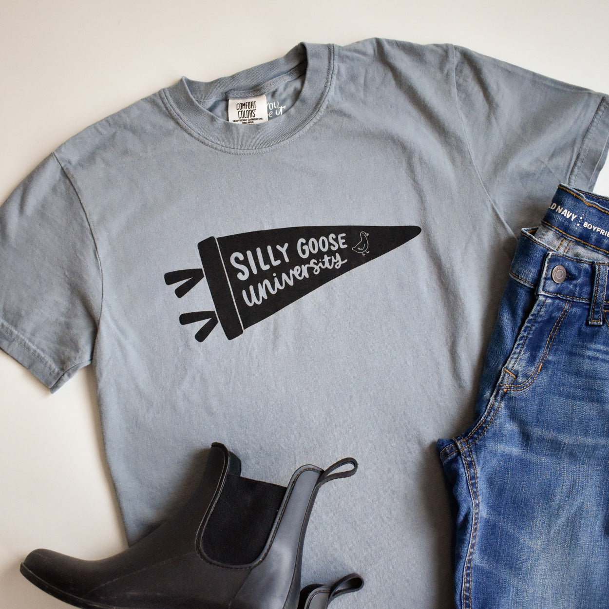 Silly Goose University Tee