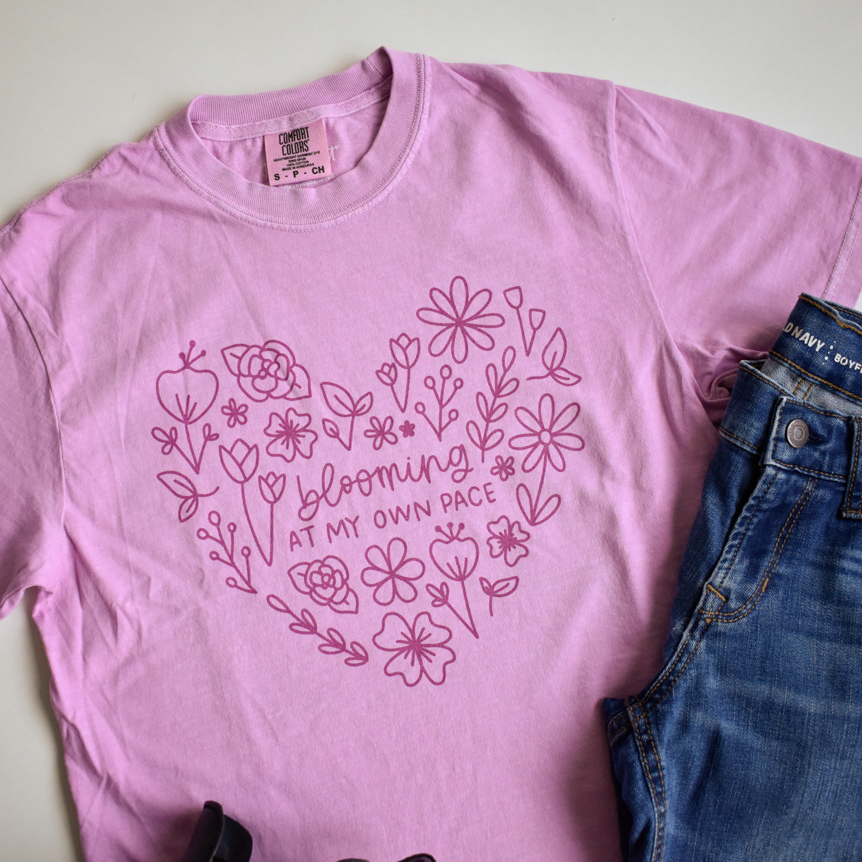 Blooming At My Own Pace Tee