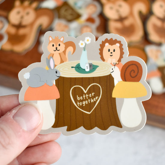 Better Together Forest Friends Sticker