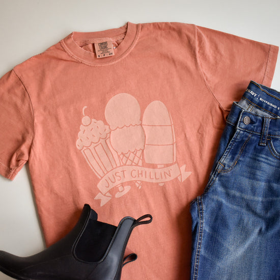 Just Chillin' Ice Cream Tee
