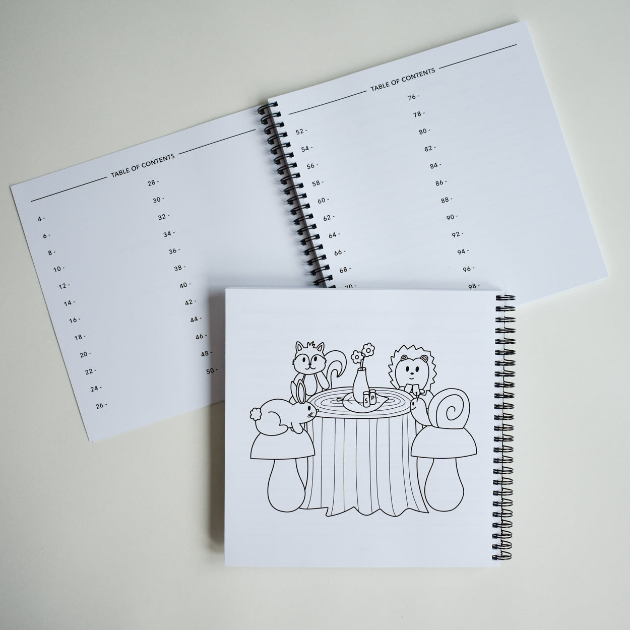 Forest Friends Recipe Book