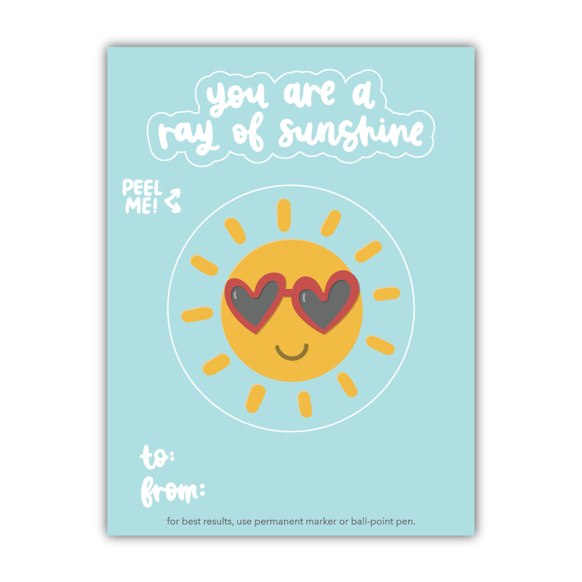 Ray of Sunshine Sticker Gram