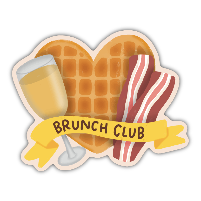 Brunch Club Sticker