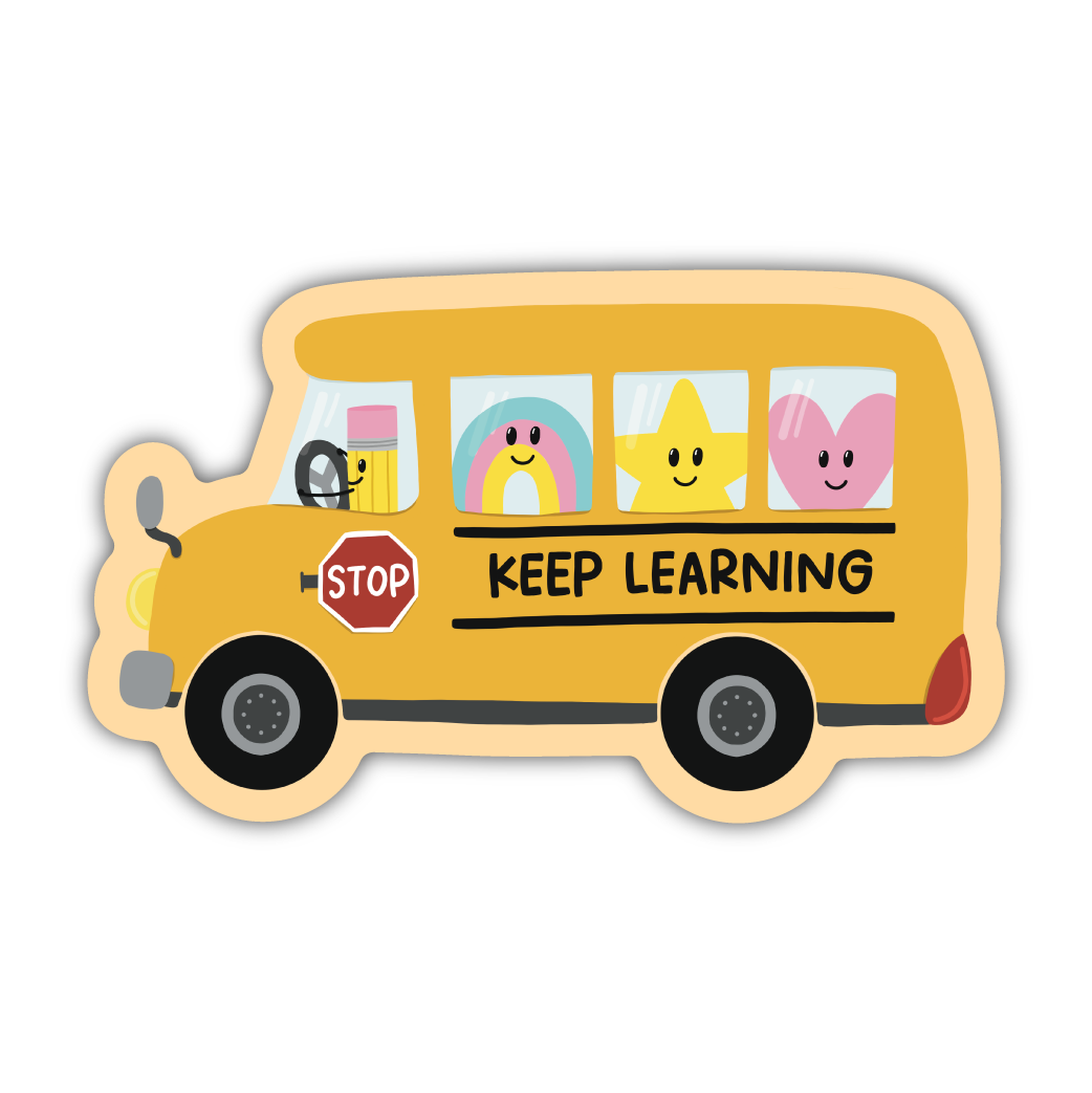 Keep Learning Sticker