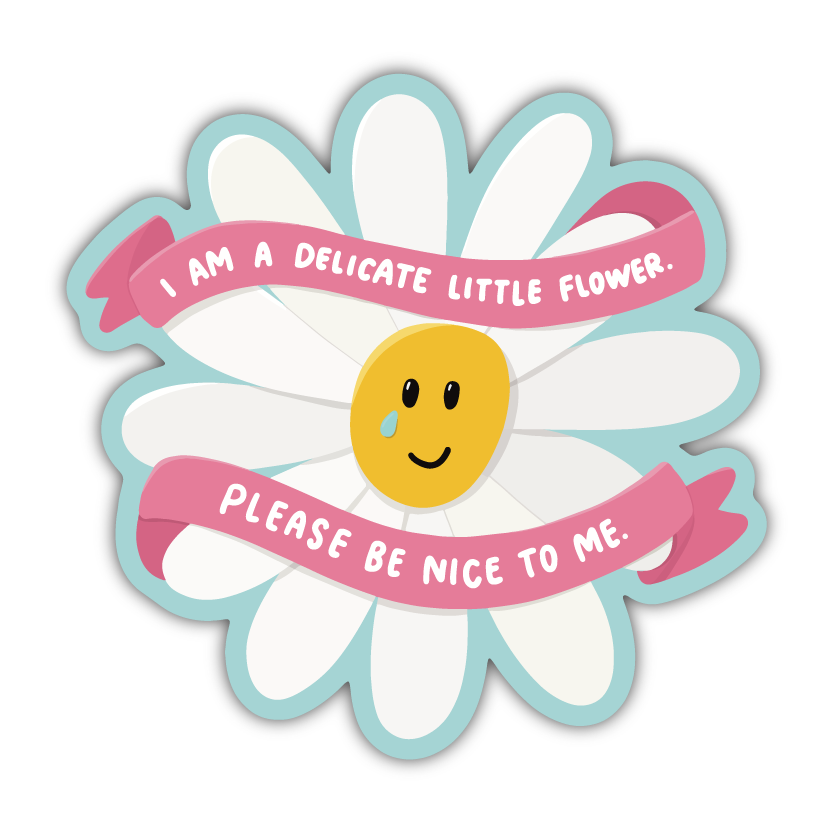 Delicate Flower Sticker