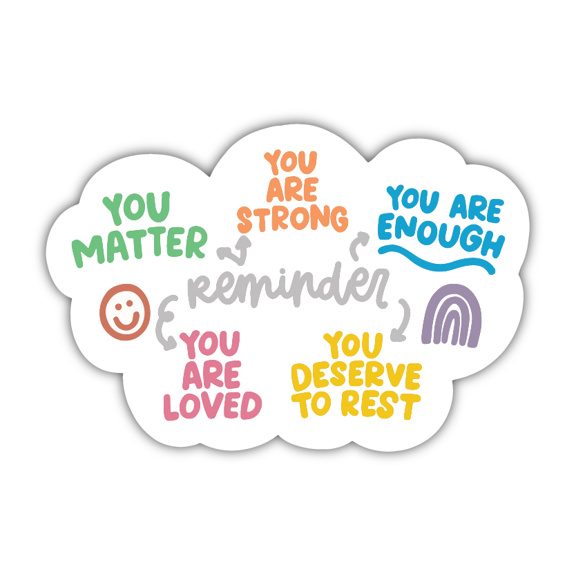 Affirmation Cloud Sticker