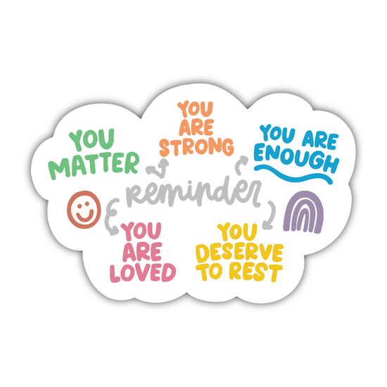 Affirmation Cloud Sticker