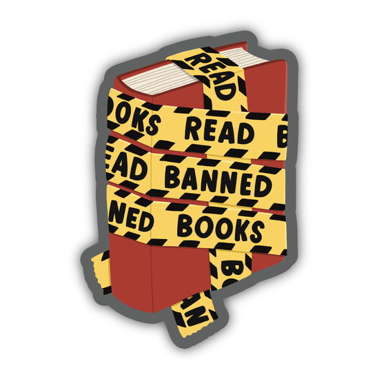 Read Banned Books Sticker