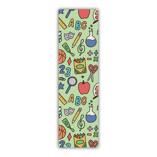 School Pattern Bookmark