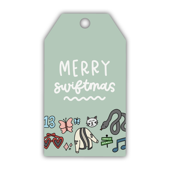 Merry Swiftmas Gift Tags (8-pack)