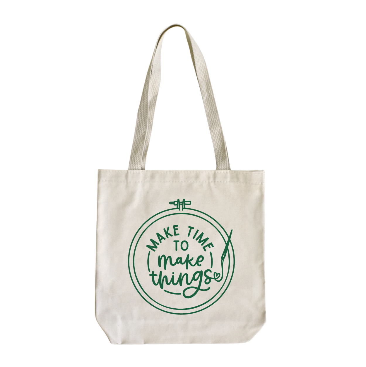 Make Time To Make Things Tote Bag