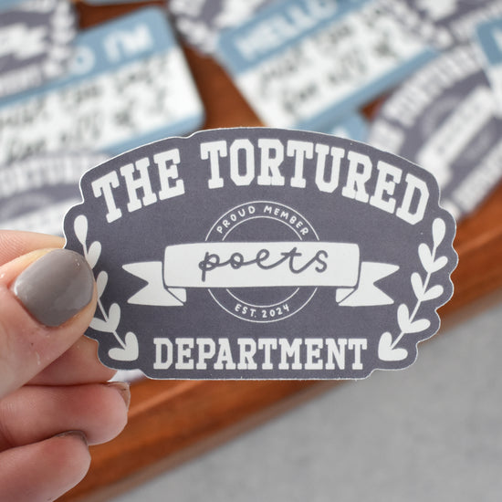Tortured Poets Sticker