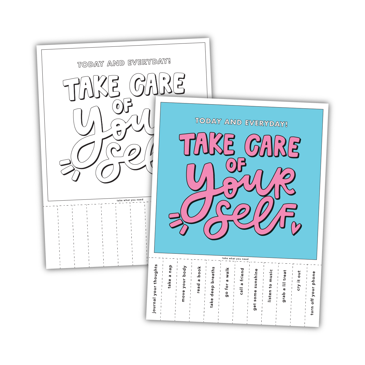 Take What You Need Flyer (Digital Download)