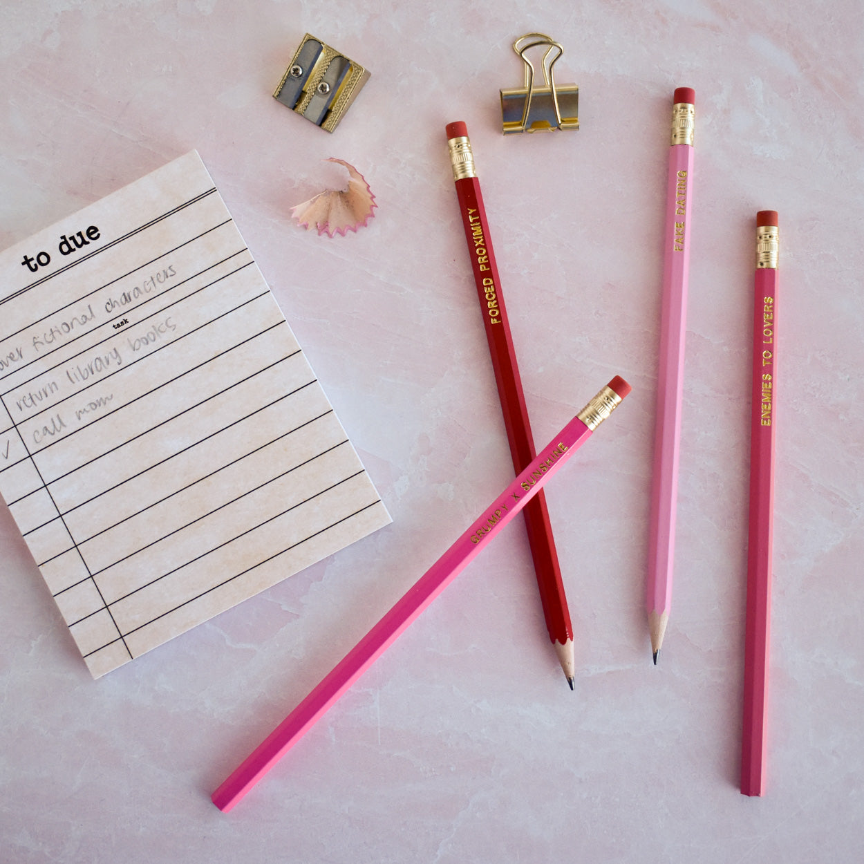 Romance Reader Pencil Pack