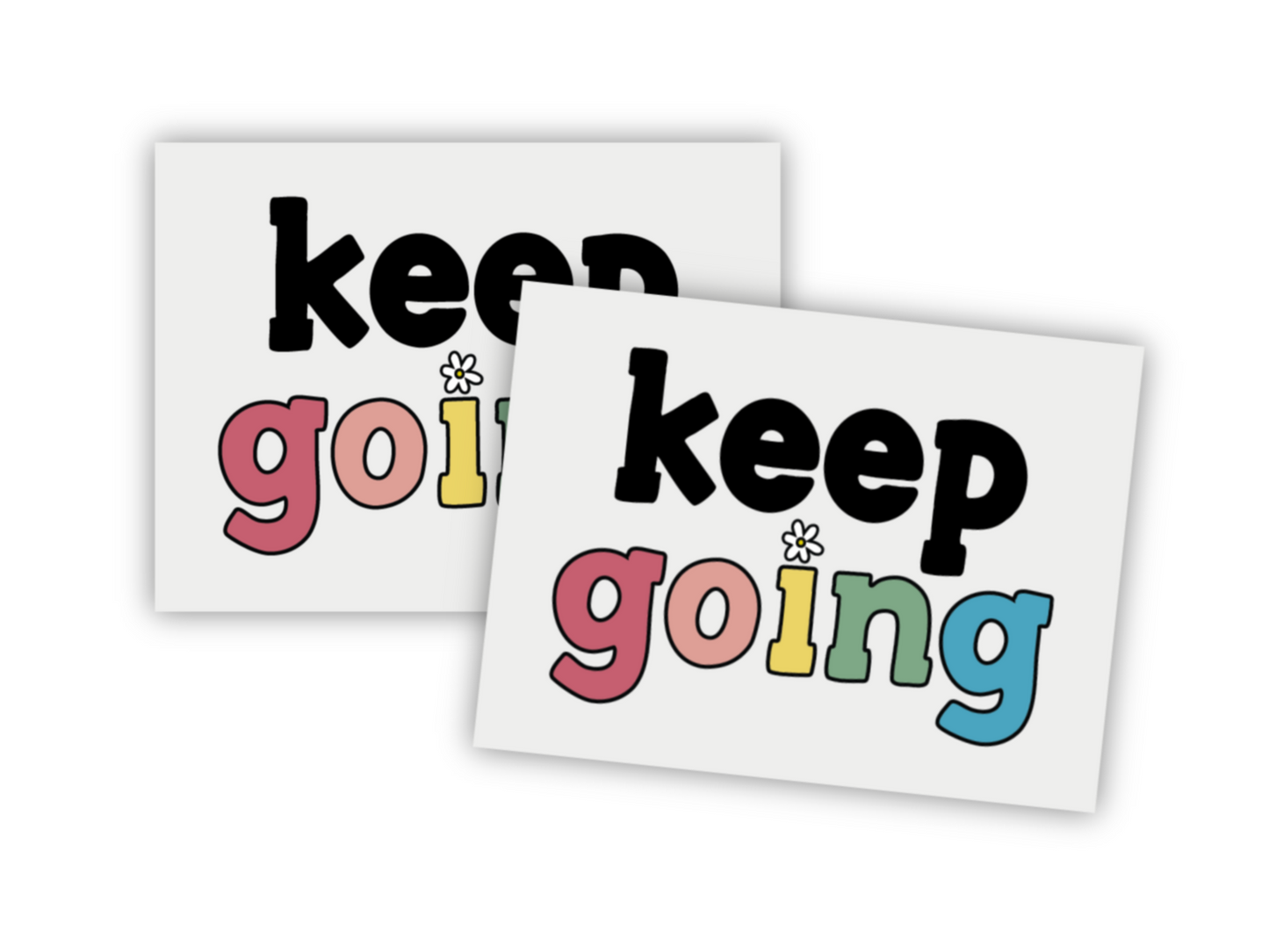 Load image into Gallery viewer, Keep Going Temporary Tattoos (Set of 2)

